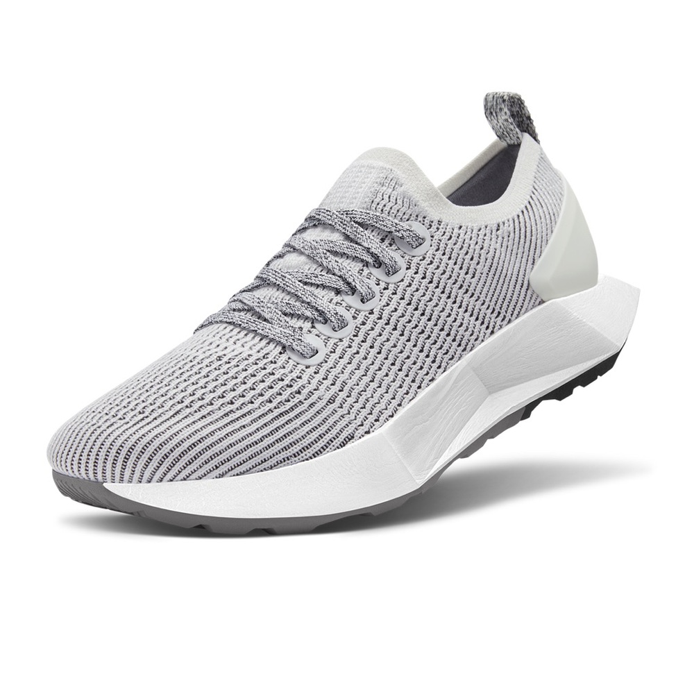 Allbirds 9.92 KG CO2E Tree Flyers Knit Running Shoes in Blizzard